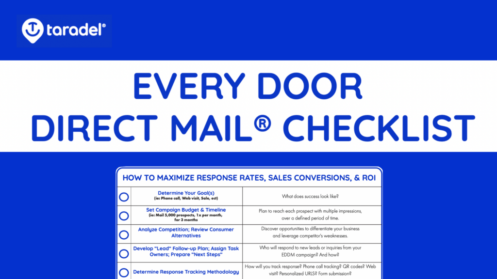 Every Door Direct Mail Checklist preview