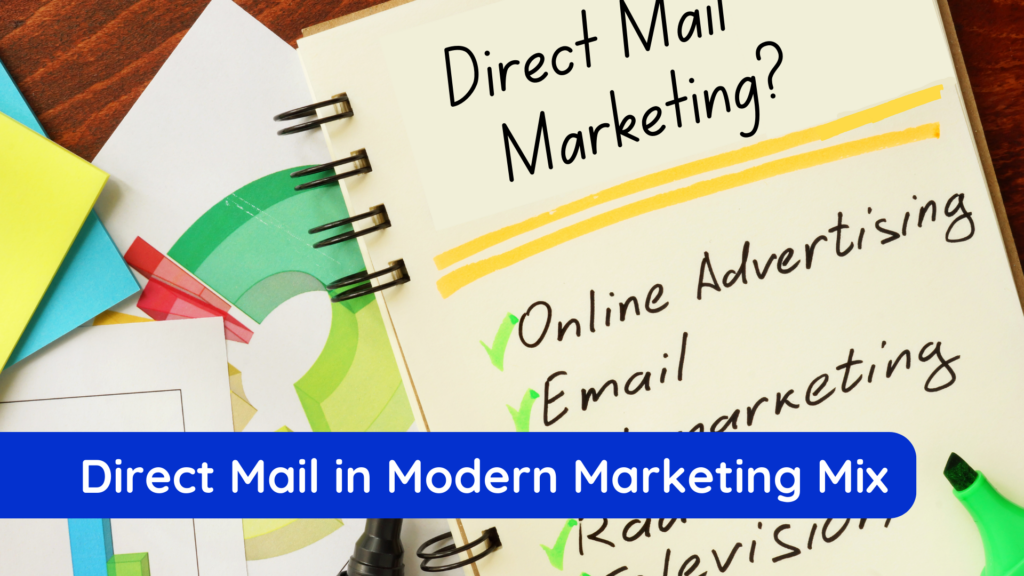 direct mail marketing in modern marketing mix