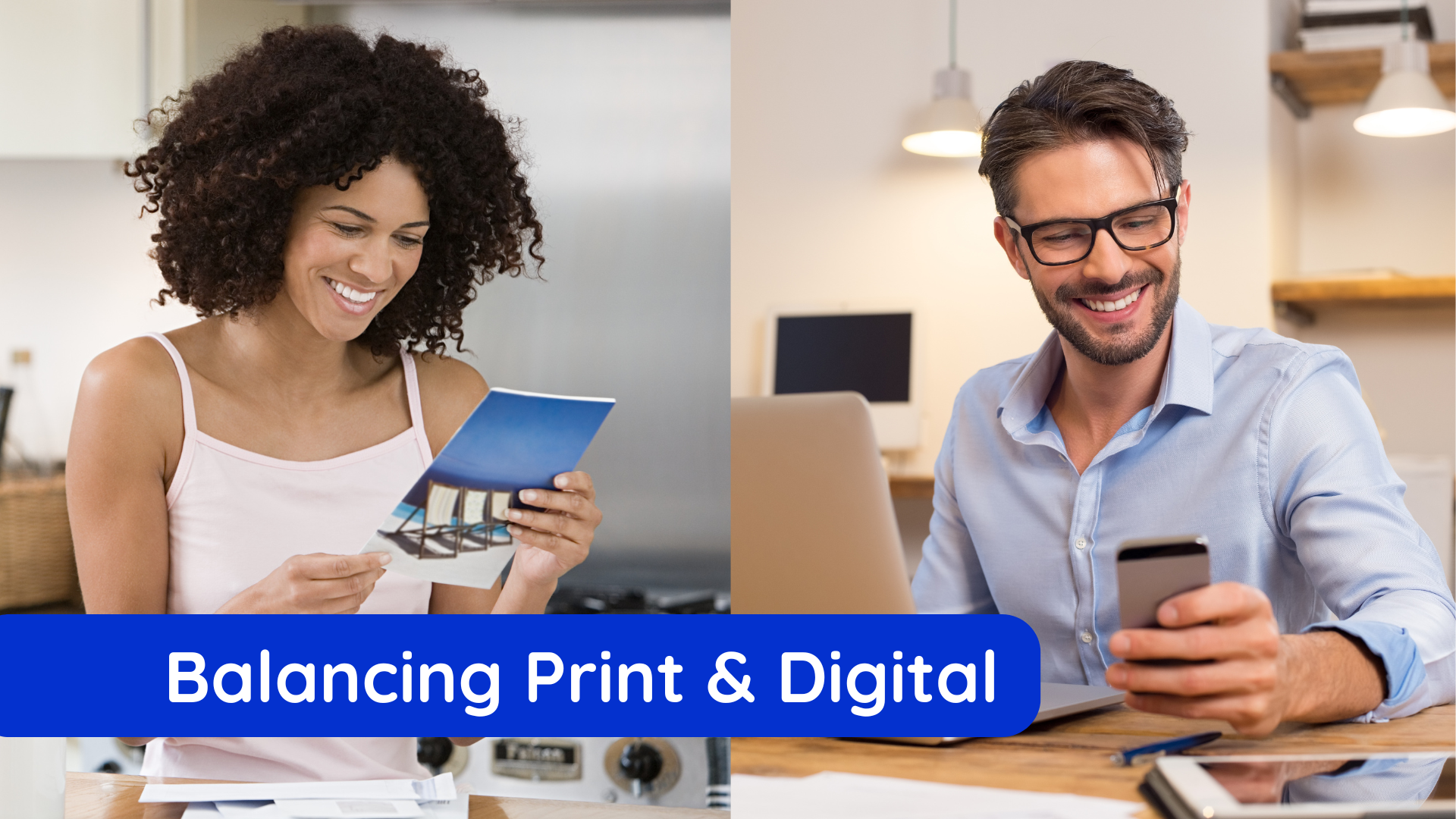 balancing print and digital marketing