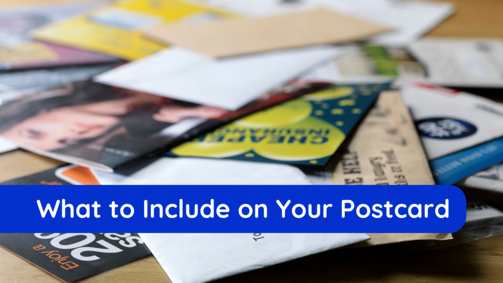 direct mail postcard elements