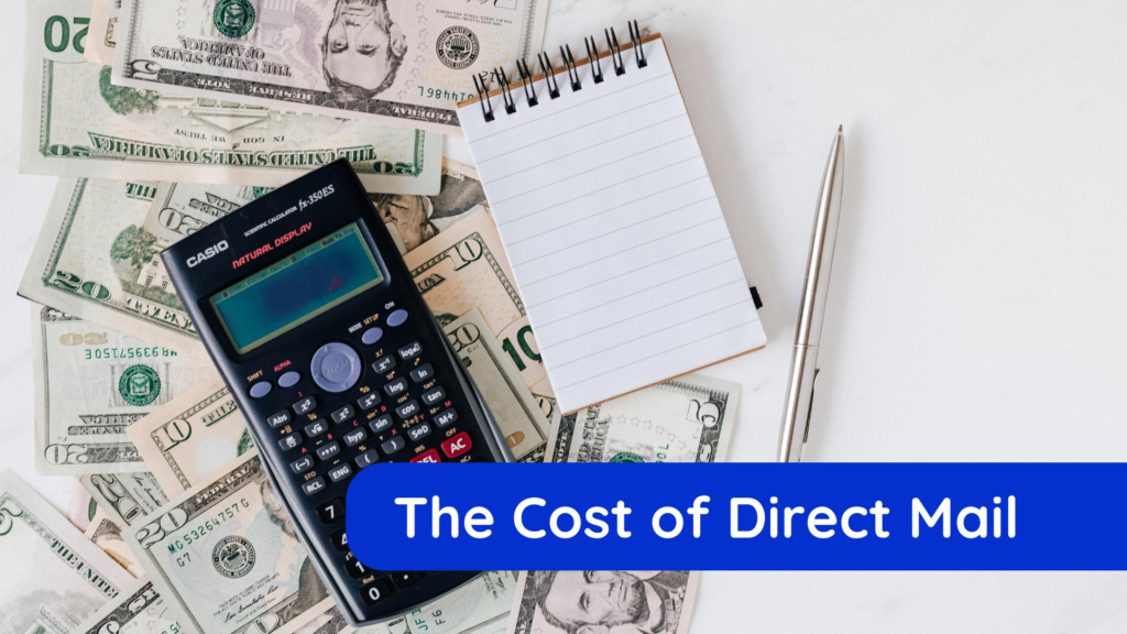 The cost of direct mail