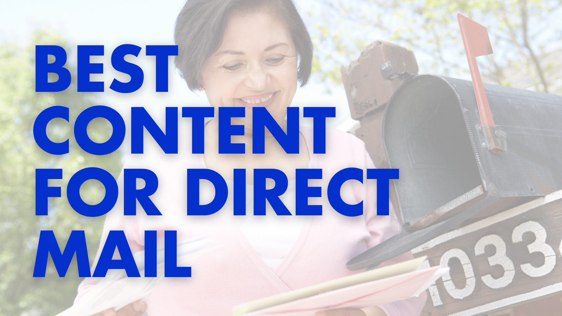 BEST DIRECT MAIL CONTENT