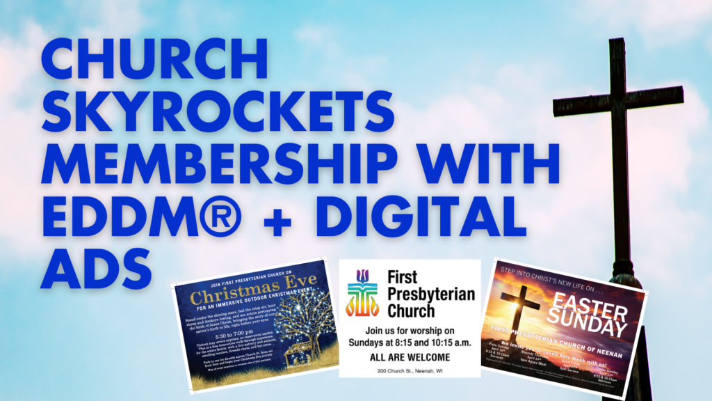 church skyrockets membership with eddm + digital ads