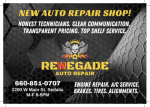 auto repair postcard 1 front