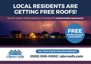 free postcard roofing #3 front