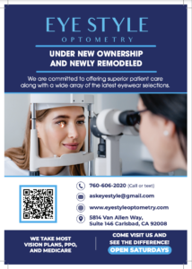 optometry postcard 1 front